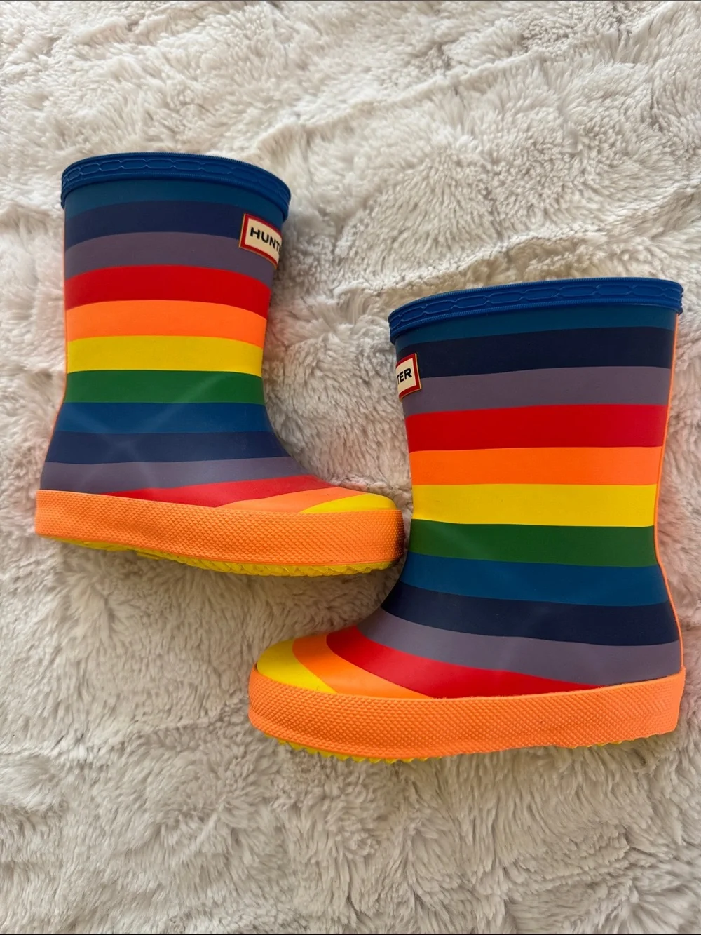 Hunter colorful striped